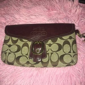 Coach Wristlet